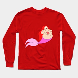 Fat Mermaid Long Sleeve T-Shirt